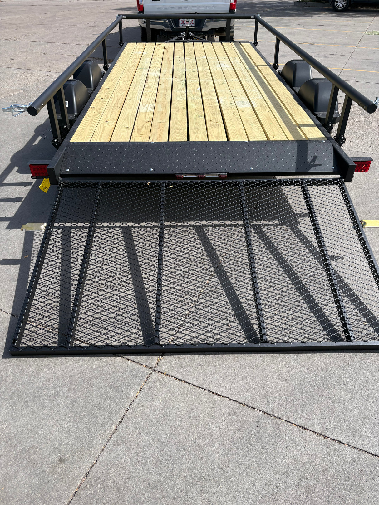 Karavan 7 x 15 Dual axle trailer with brakes