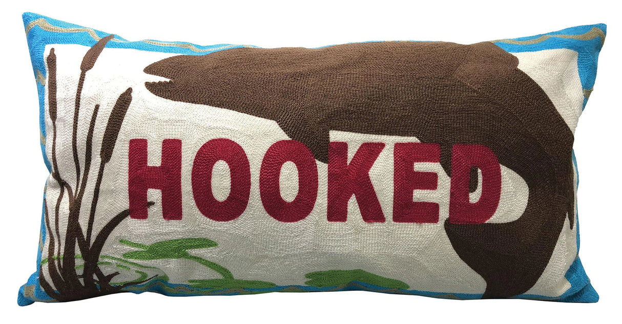 Carstens Inc Hooked Chain Stitch Pillow