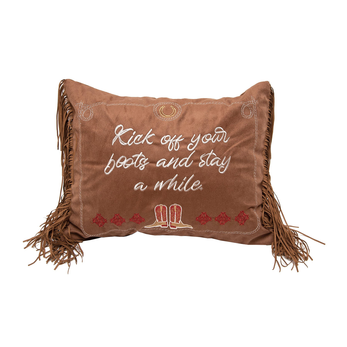 Carstens Inc Kick Off Your Boots Pillow