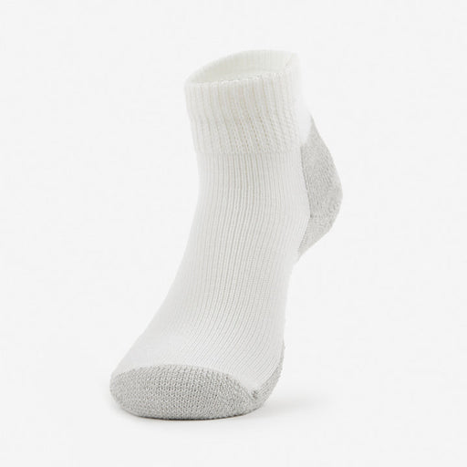 Thorlo Maximum Cushion Ankle Running Sock - White/Platinum White/Platinum