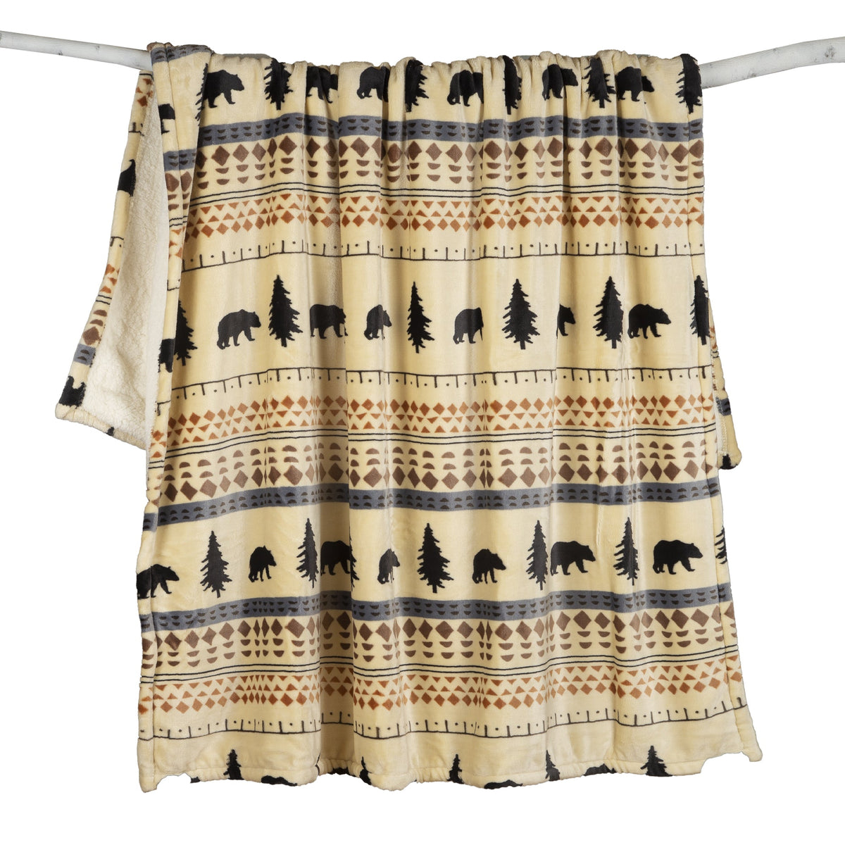 Throw Scandinavian Bear