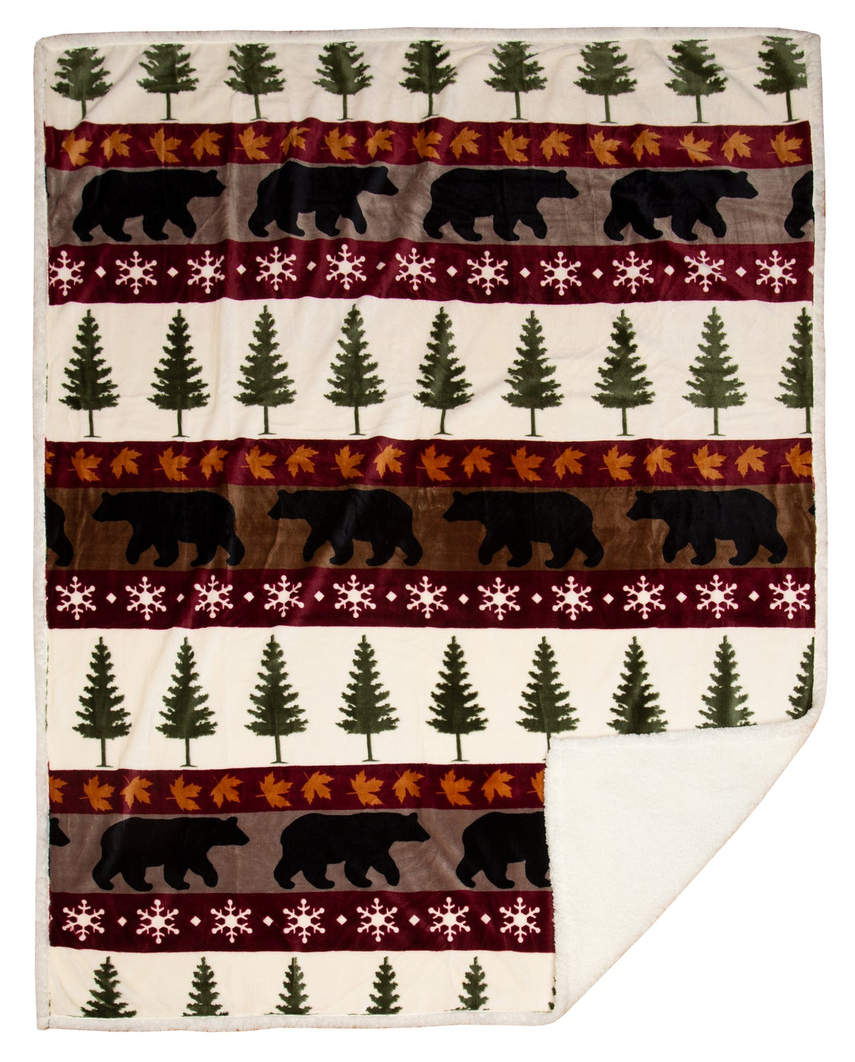 Carstens Tall Pine Plush Throw Tall pine