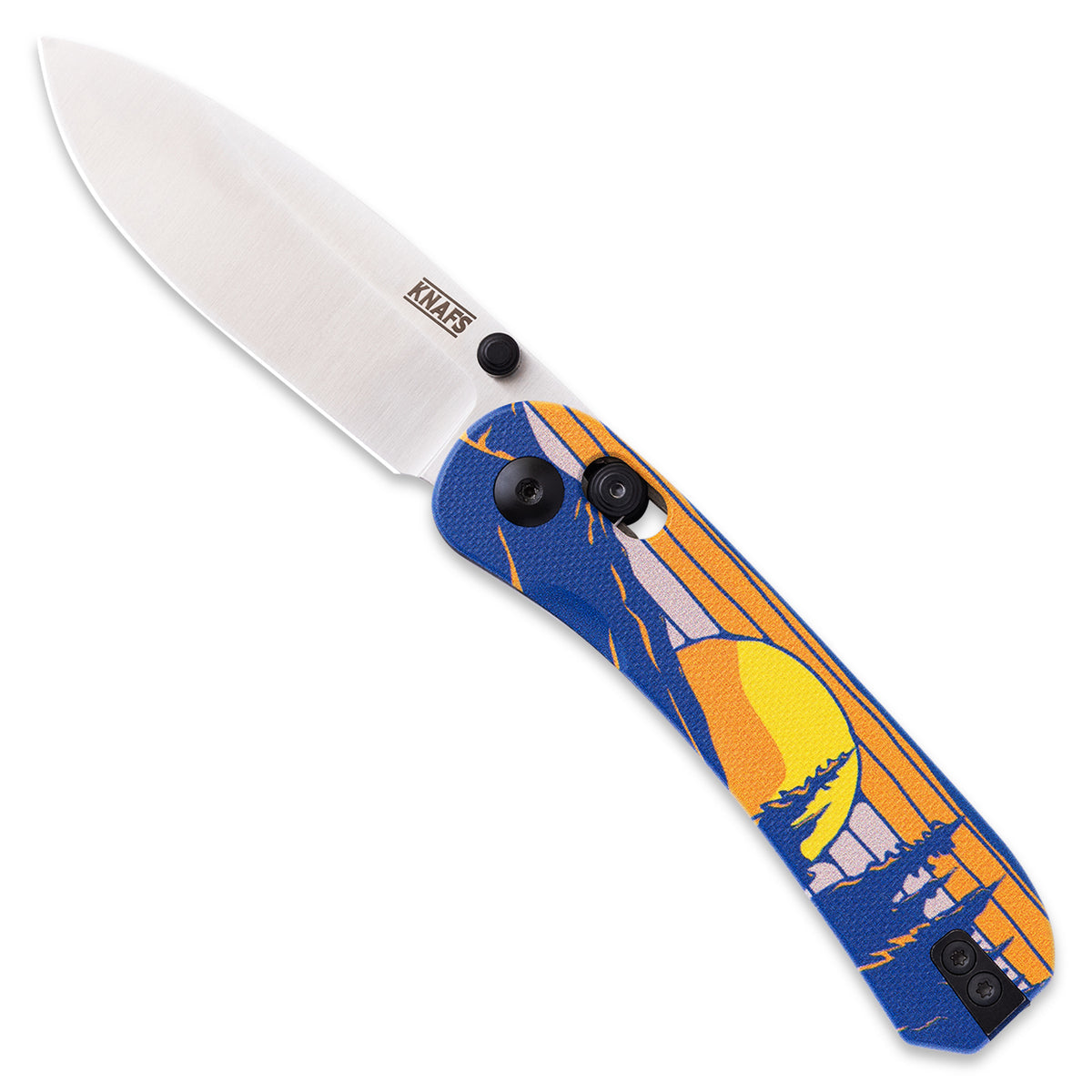 Lander 3 Pocket Knife, Timberline G10/stonewashed Blade