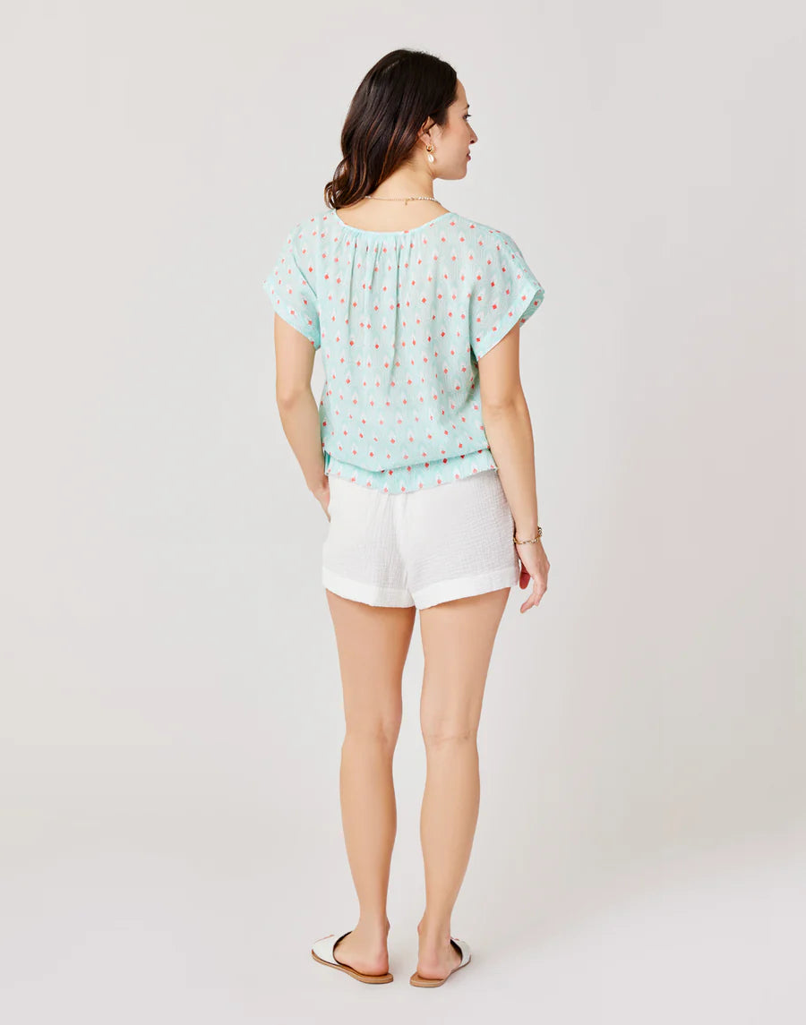 Carve Designs Keely Short - Cloud