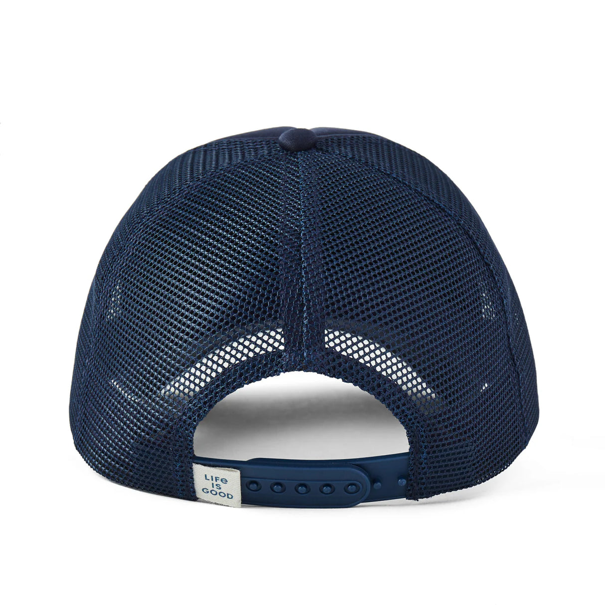 Life Is Good Kids Stay Wild Trucker Hat - Darkest Blue