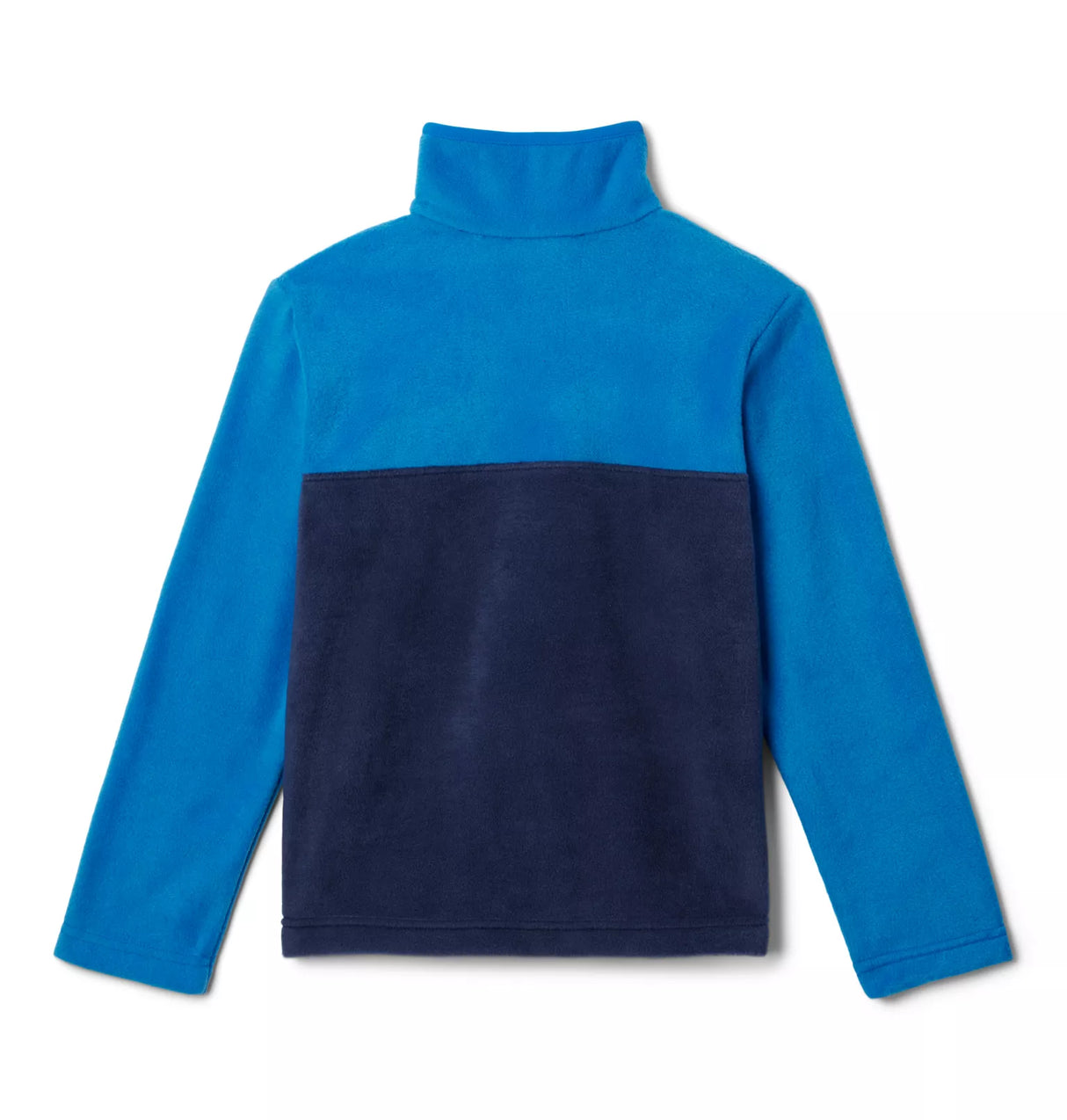 Columbia Kids Steens Mtn II Quarter Snap Fleece Pullover - Collegiate Navy / Bright Indigo