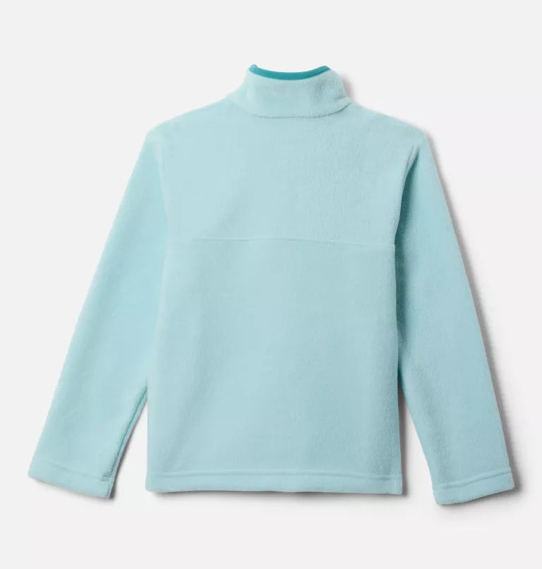 Columbia Kids Steens Mtn II Quarter Snap Fleece Pullover - Spray / Teal
