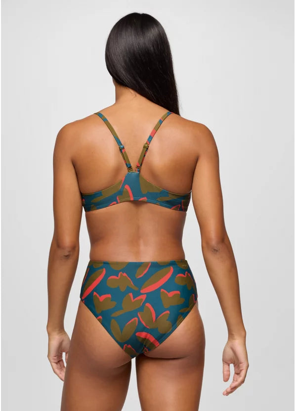 Prana Lahari High Rise Swim Bottom - Catalina Indo Disco