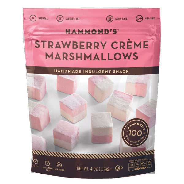 Hammond's Candies Strawberry Crème Marshmallows
