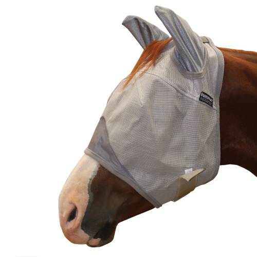 Professional Choice Equisential Fly Mask Standard with Ears - Mesh / Mesh
