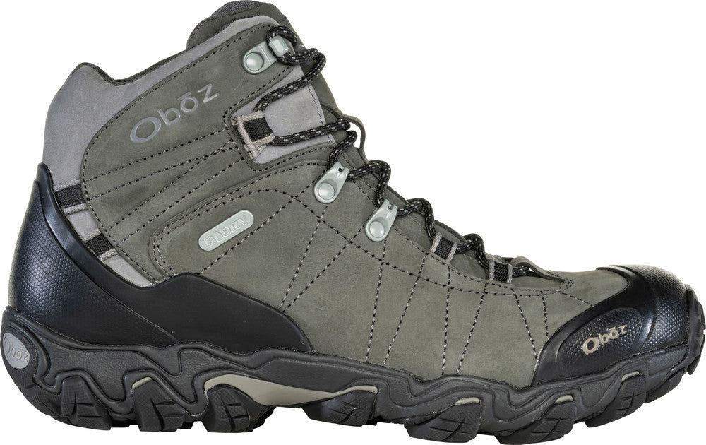Oboz Footwear Mens Bridger Mid Waterproof Boot - Charcoal Charcoal / / MEDIUM