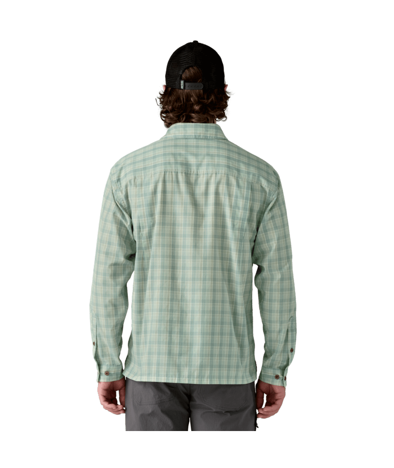 Patagonia M's Long Sleeve Island Hopper Shirt - Dipper / Rinsed Green