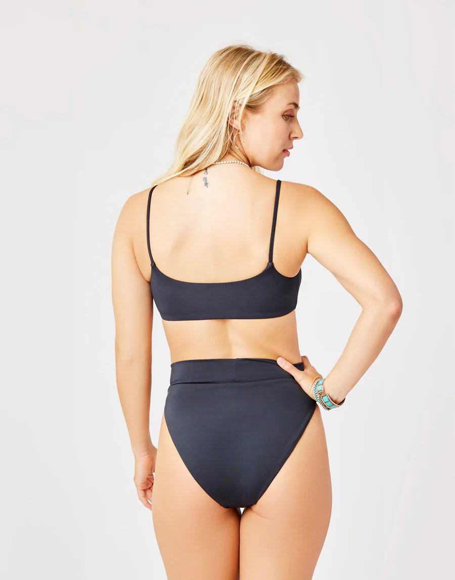 Carve Designs Mae Swim Bottom - Black
