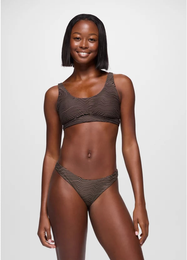 Prana Mallorca Swim Top - Black Wavee