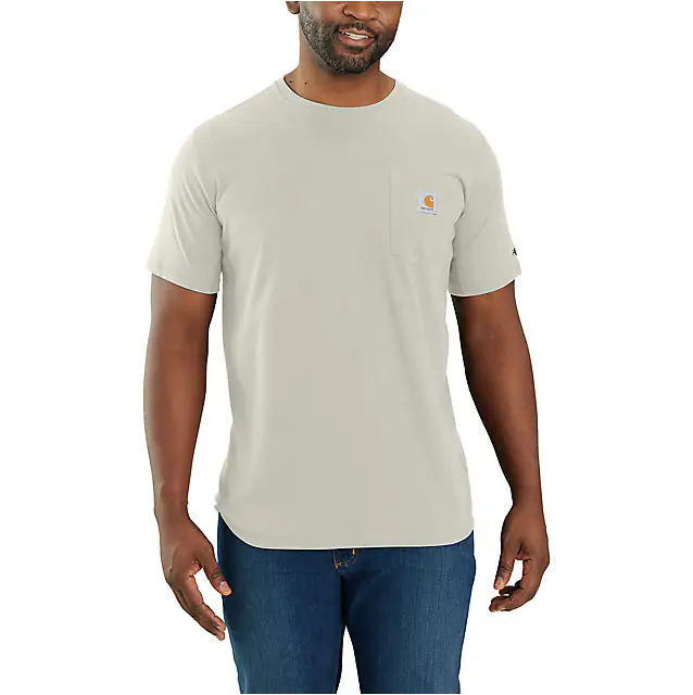 Carhartt Men's Force Relaxed Fit Short-Sleeve Pocket T-Shirt Malt / / REG