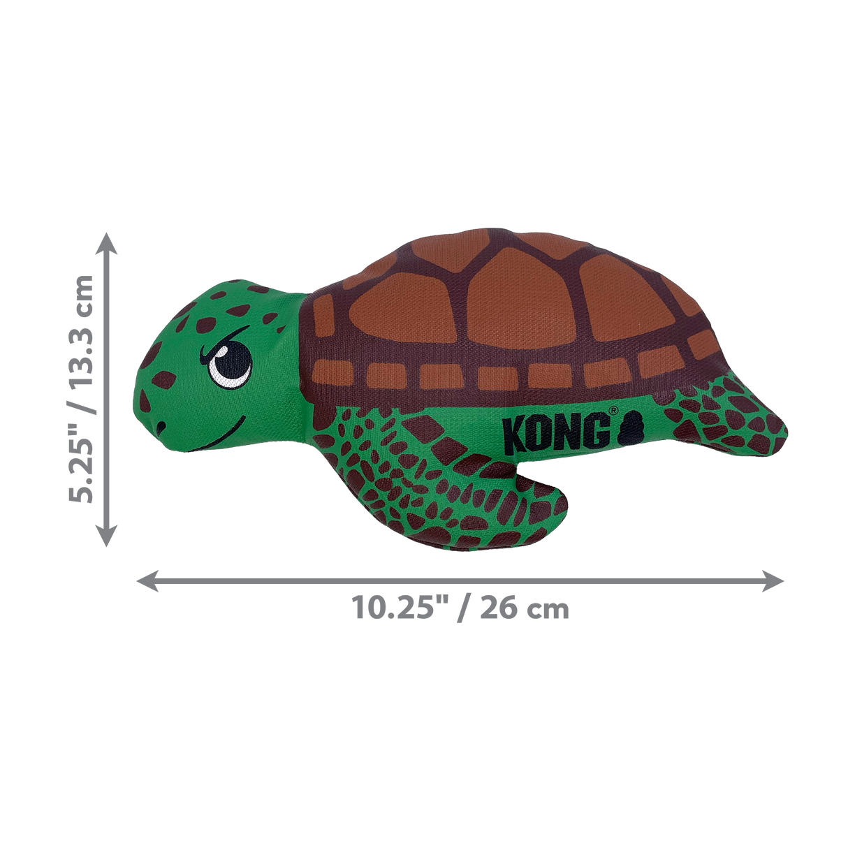 Kong Maxx Friends Turtle Dog Toy - Large