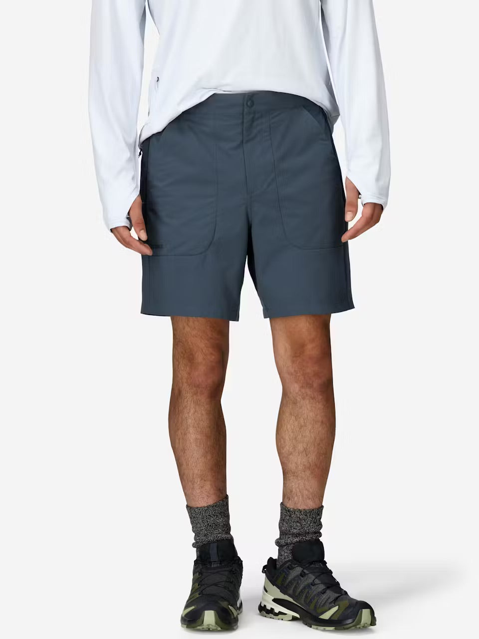 Marmot Mens AirExchange Shorts 7in UPF 40 - Thunderhead Thunderhead / / 7in