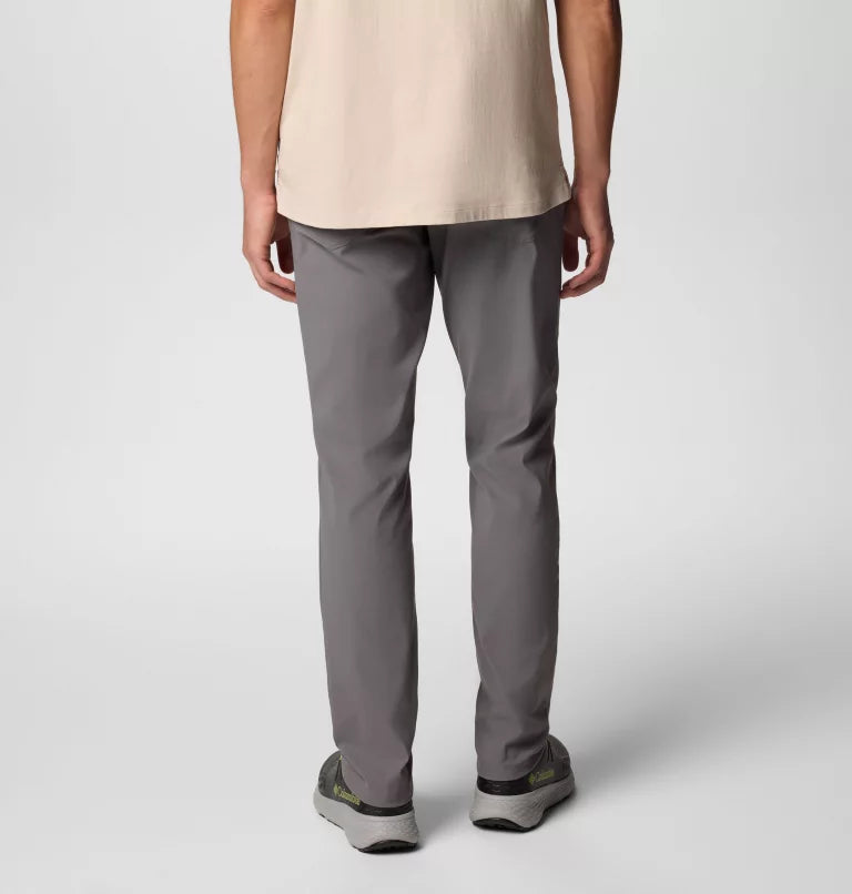 Columbia Mens Black Mesa 5 Pocket Chino Pants - City Grey