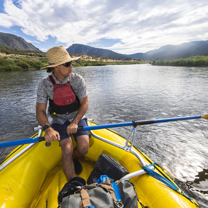 Royal Robbins Mens Camino Pucker Short Sleeve - Lion Caledonia Print