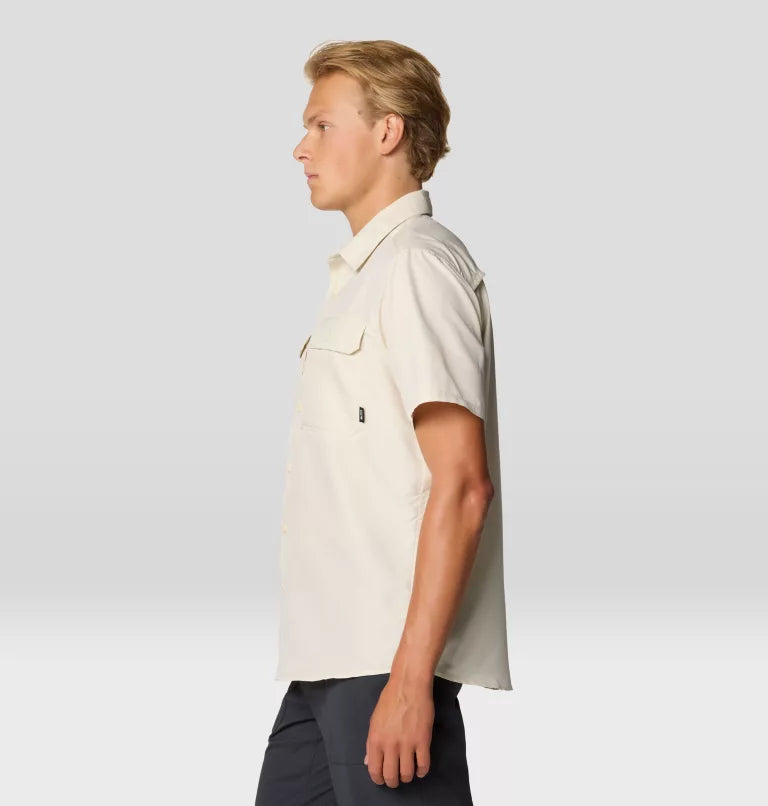 Mountain Hardwear Mens Canyon Short Sleeve - Stone