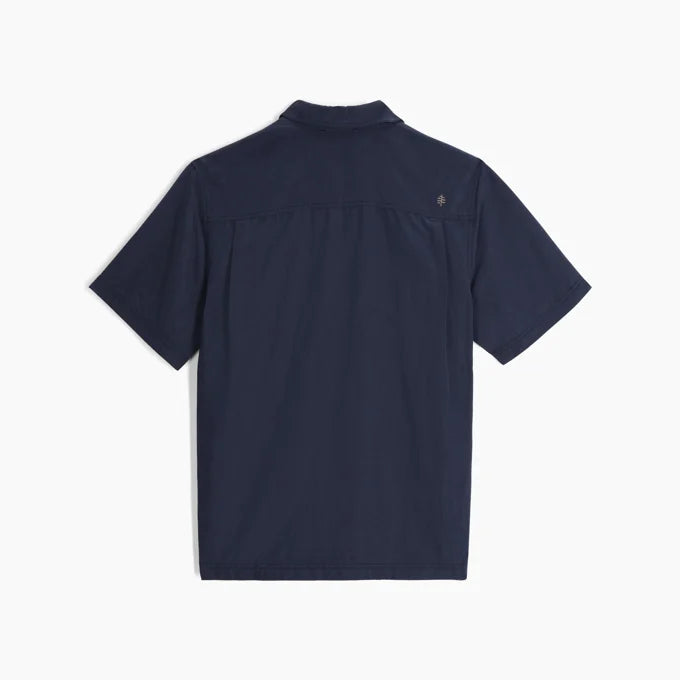 Royal Robbins Mens Desert Pucker Dry Short Sleeve - Naval