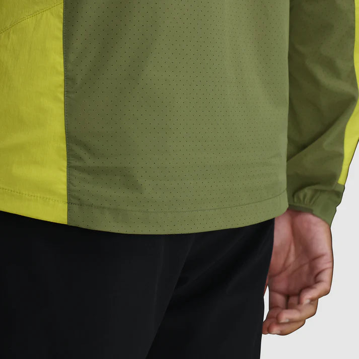 Outdoor Research Mens Deviator Wind Jacket - Viper/Willow