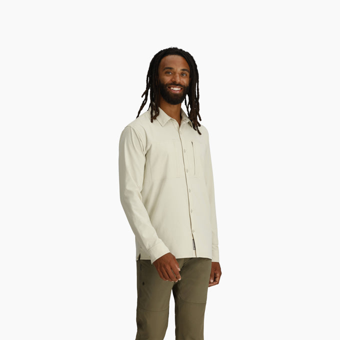 Royal Robbins Mens Expedition III Long Sleeve - Sandstone