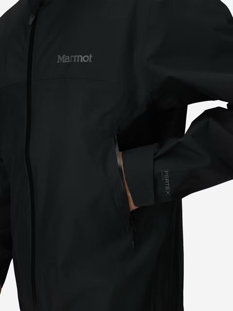 Marmot Mens Minimalist Pertex Rain Jacket - Black