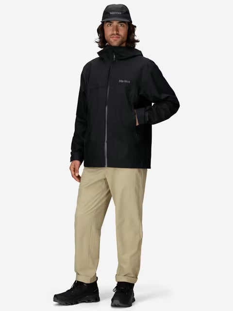 Marmot Mens Minimalist Pertex Rain Jacket - Black