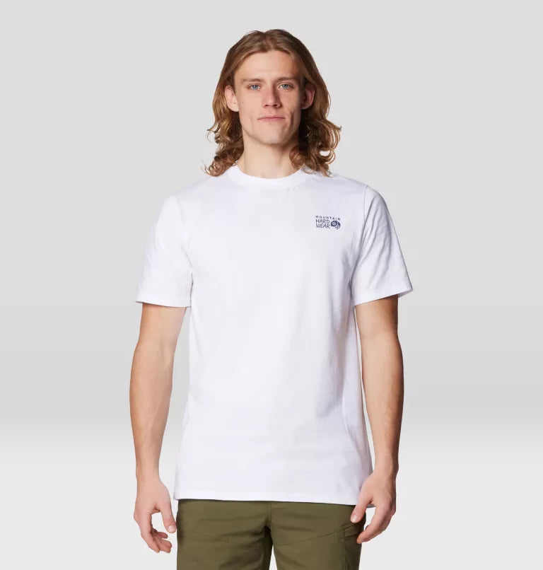 Mountain Hardwear Mens Mountain Sunset Short Sleeve - White