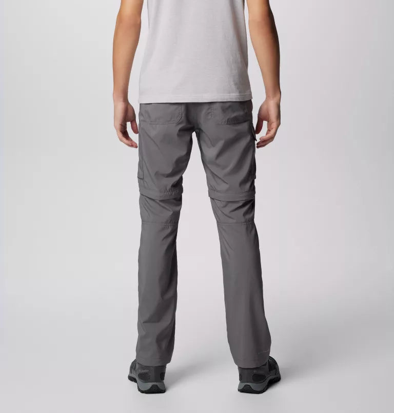 Columbia Mens Silver Ridge Utility Convertible Pants - City Grey