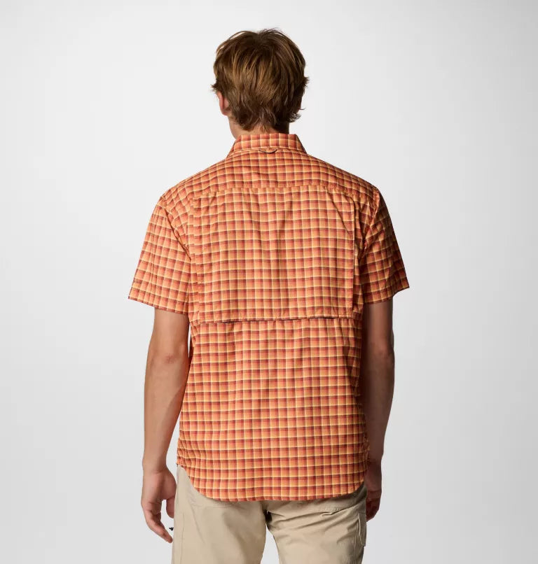 Columbia Mens Silver Ridge Utility Lite Novelty Short Sleeve Shirt - Tuscan Pulaski