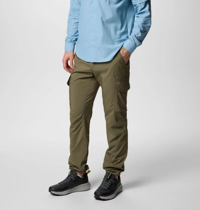 Columbia Mens Skien Valley Cargo Pants - Stone Green