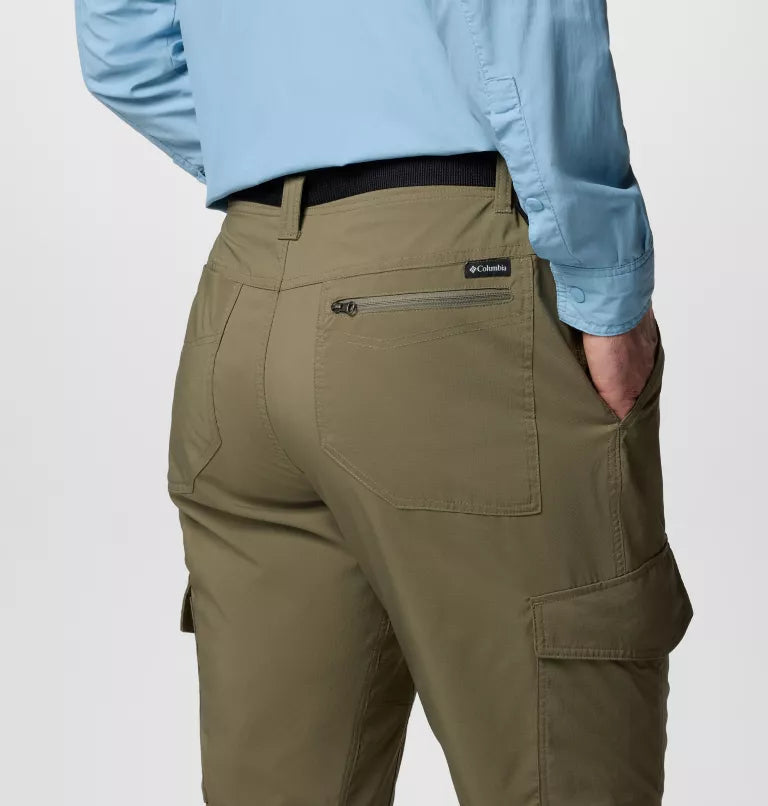 Columbia Mens Skien Valley Cargo Pants - Stone Green