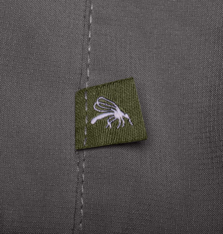 Columbia Mens Skien Valley Hooded Long Sleeve Shirt - City Grey