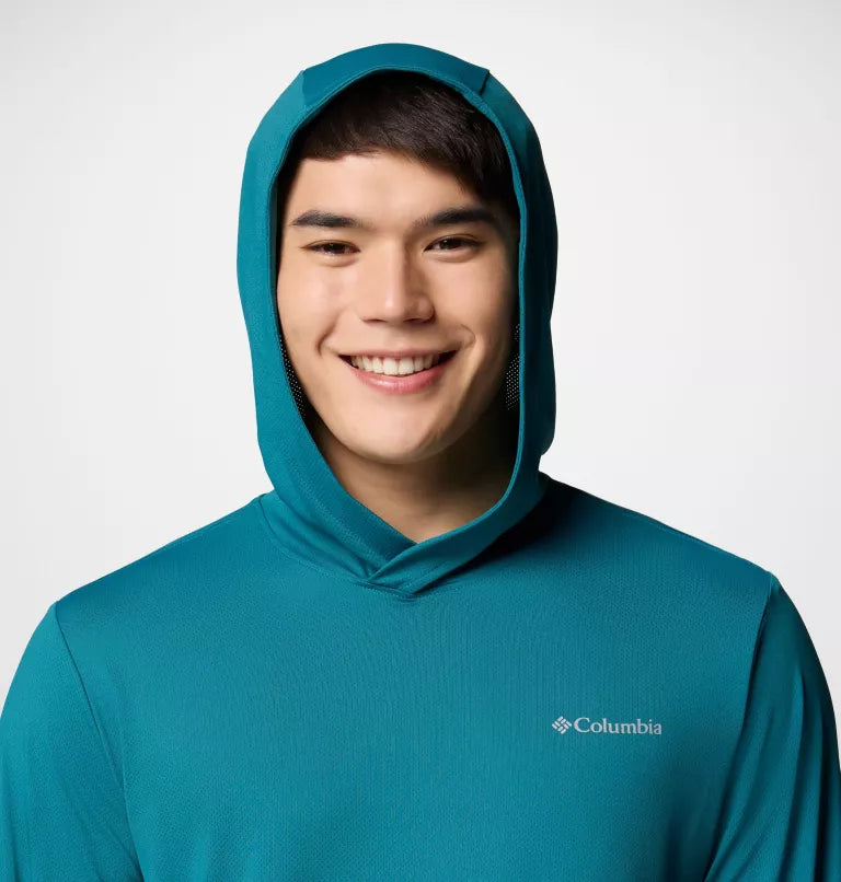Columbia Mens Tech Trail Utility Hoodie - River Blue