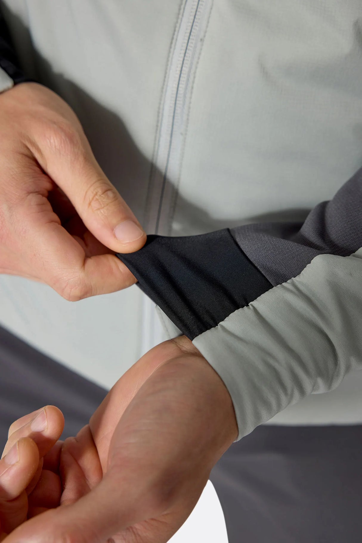 Rab Mens Xenair Alpine Flex Insulated Jacket - Light Zinc