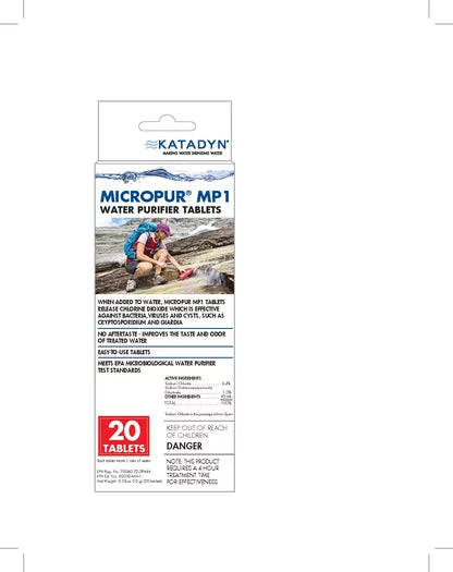 Katadyn Micropur Purification 20 Tablets