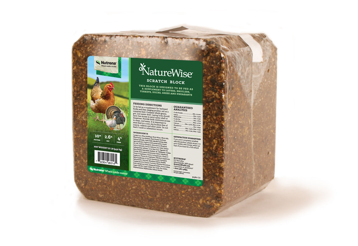Nutrena Feeds NatureWise Scratch Block