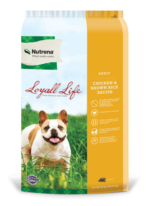Nutrena Feeds Loyall Life Chicken And Brown Rice Adult Dry Dog Food