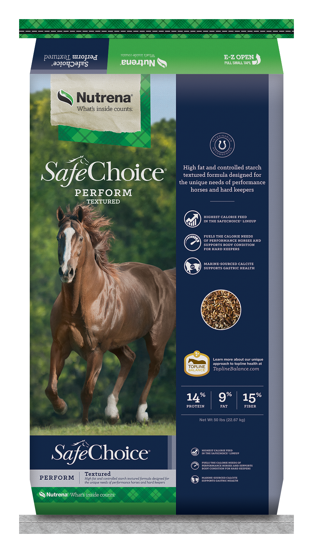 Nutrena Feeds SafeChoice Perform Textured