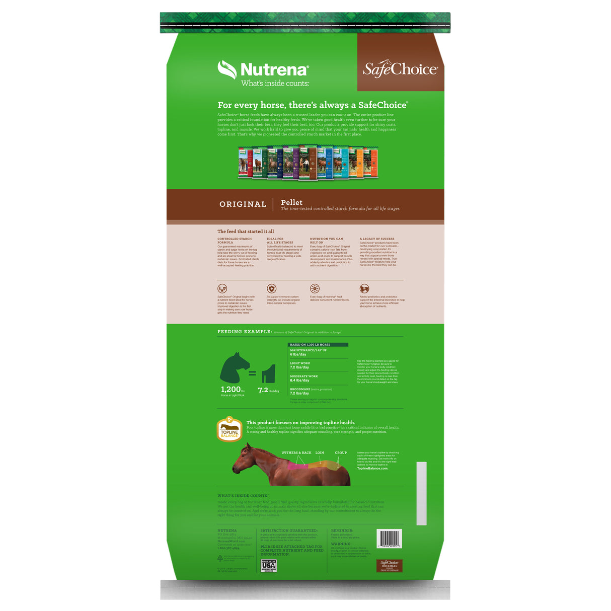 Nutrena Feeds SafeChoice Original