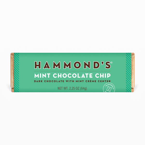 Hammond's Candies Mint Chocolate Chip Chocolate Bar