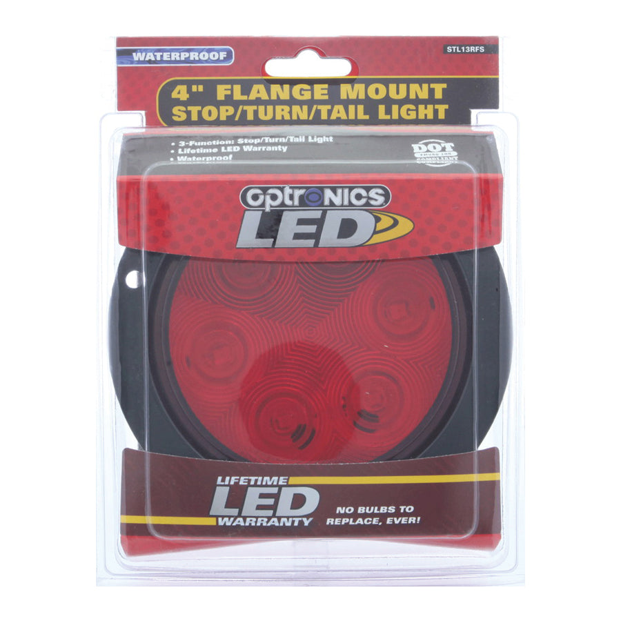 Optronics Stop/Turn/Tail Light Red / / ROUND