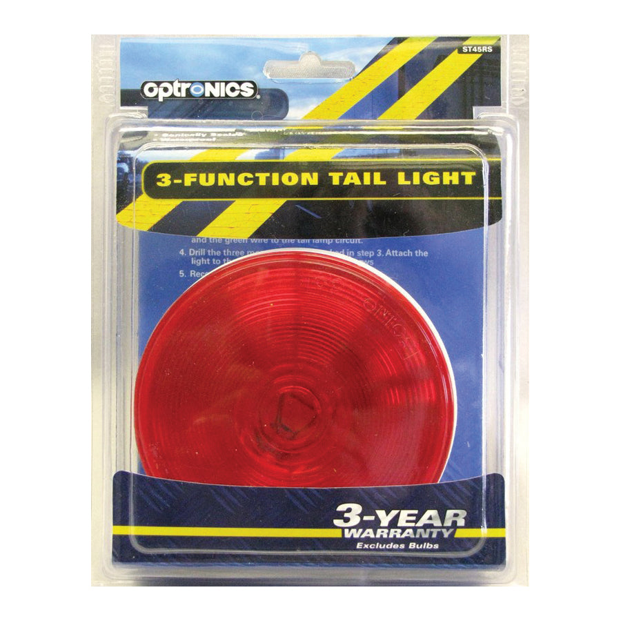 Optronics Stop/Turn/Tail Light Red / / 4IN