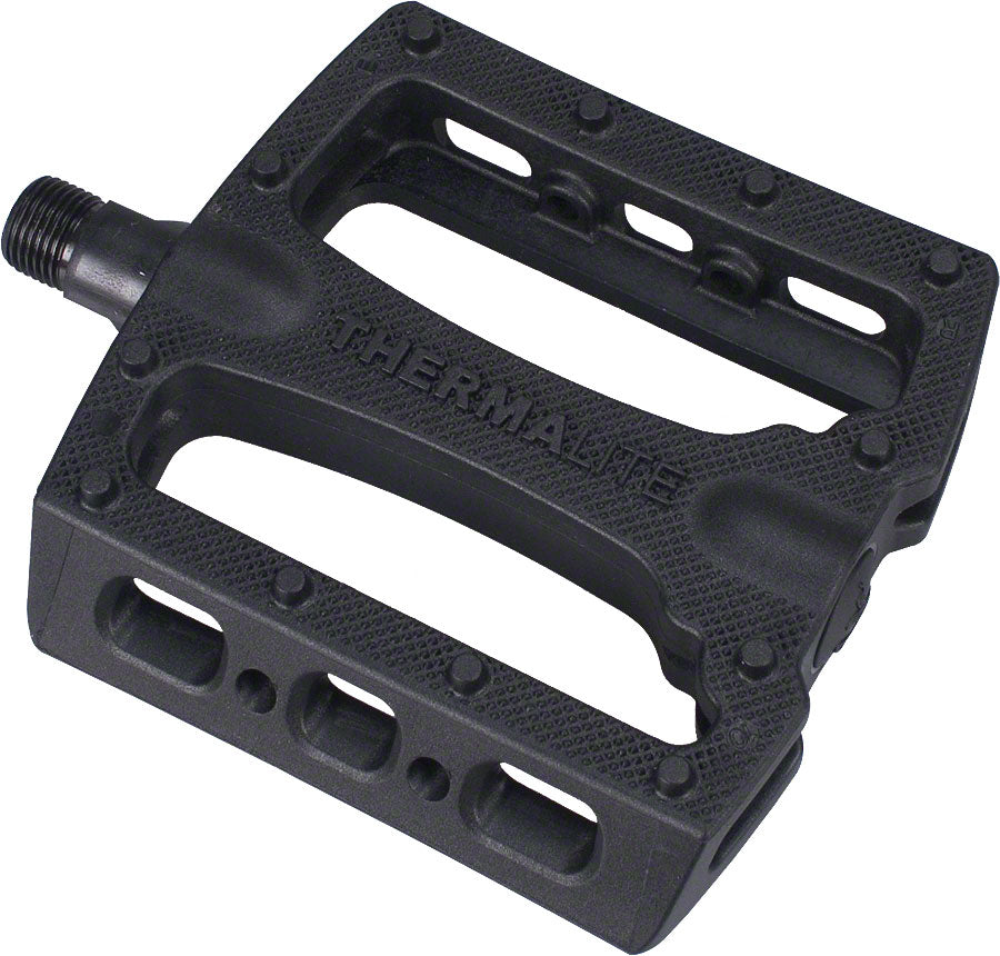 Stolen Thermalite Platform Pedals, Composite, 9/16, Black Black