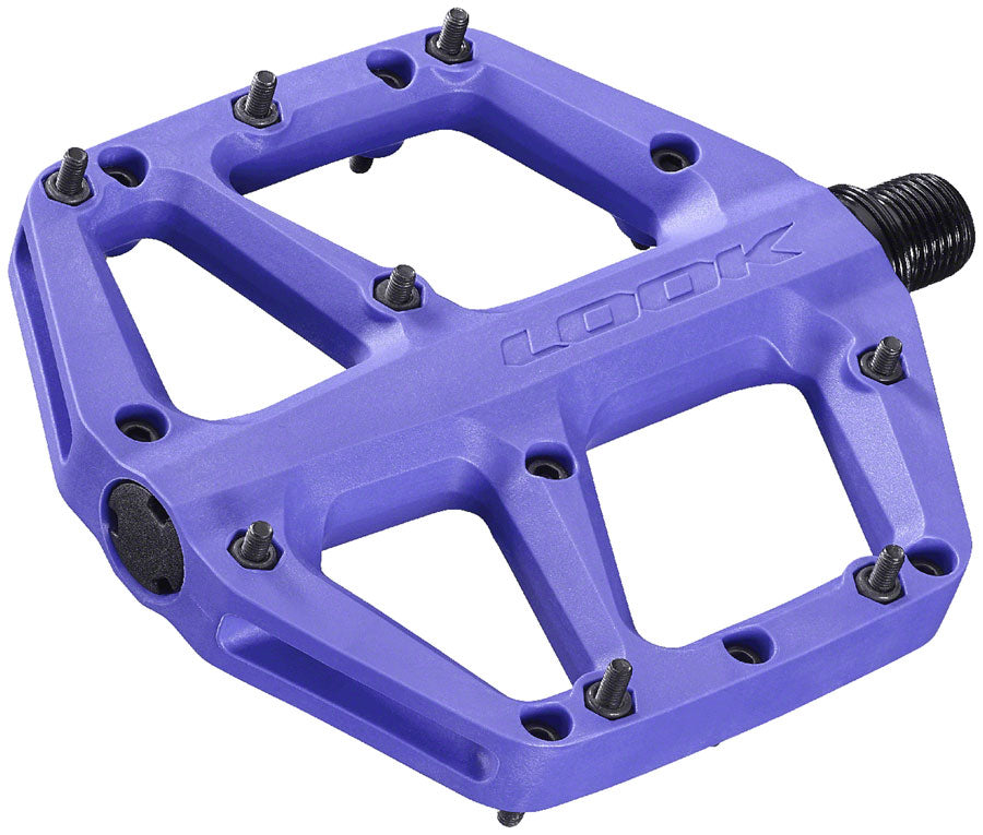 Look Cycle Trail Fusion Platform Pedals, 9/16, Purple Purple