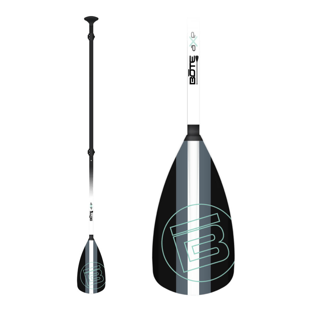 Bote 3-piece Sup Paddle Aluminum Black Black