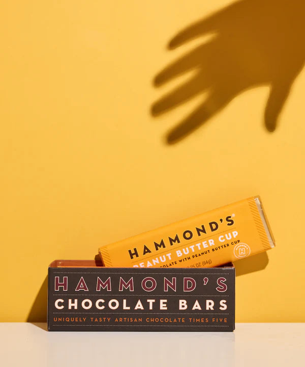 Hammond's Candies Peanut Butter Cup Dark Chocolate Bar