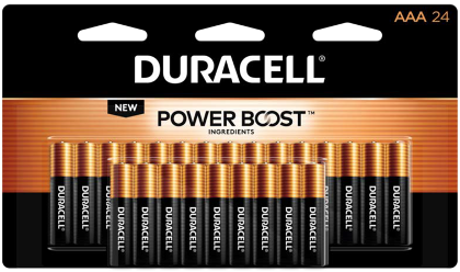 Duracell Coppertop AAA Batteries (Alkaline Battery) - 24 Pack